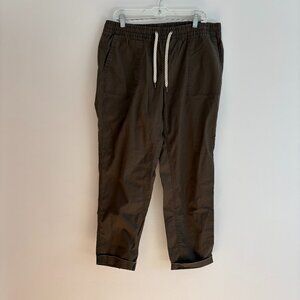 Vuori Vintage Ripstop Pants Raw Hem Green Outdoor Hiking Travel Gorpcore Large